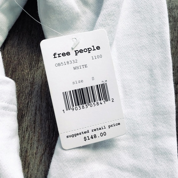 HOST PICK!💎NWT Free People White Brentwood Jacket - Picture 2 of 2